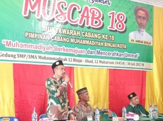Musycab ke-XVIII, H. Zulfikri Pimpinan Muhammadiyah Cabang Kota Binjai