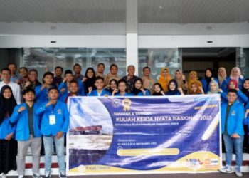 UMSU Lepas 23 Mahasiswa  KKN MAS Bangka Belitung