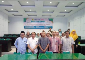 Sivitas Akademika Unmuha Dilatih Menulis Siaran Pers