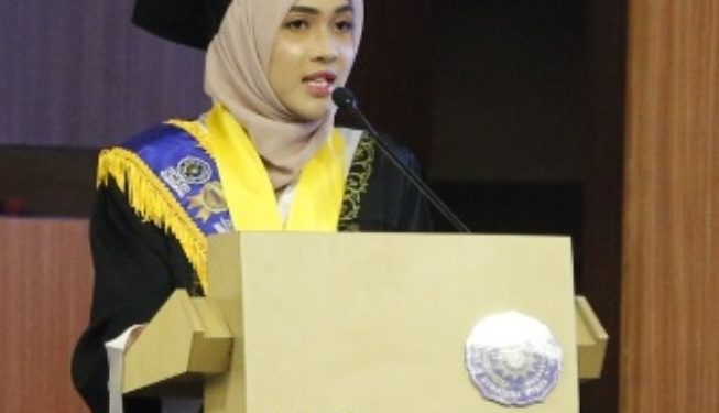 UMSU Mewisuda Hasnah Yusnoh, Mahasiswa dari Yala, Thailand Selatan