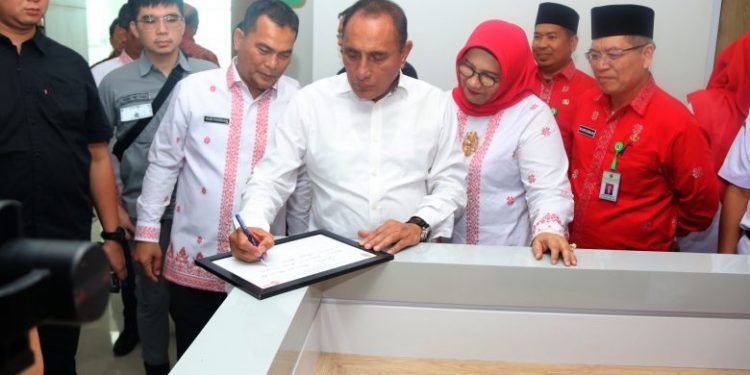 Gubernur Edy Soft Launching Penggunaan Tower Pertama RSU Haji