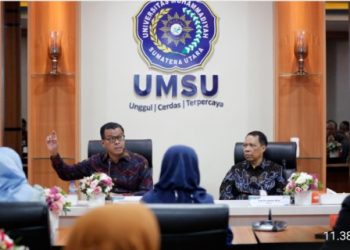 Gubernur Lemhanas Andi Widjajanto Sampaikan Kuliah Umum di UMSU