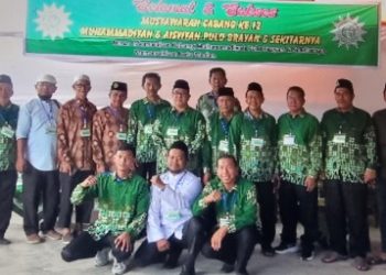 Arif Hidayat dan Yuslinar Pimpin Muhammadiyah & Aisyiyah Pulo Brayan