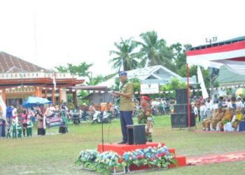 Semarak Kemerdekaan: Muhammadiyah Serdang Bedagai Gelar Upacara Bendera HUT RI Ke-78