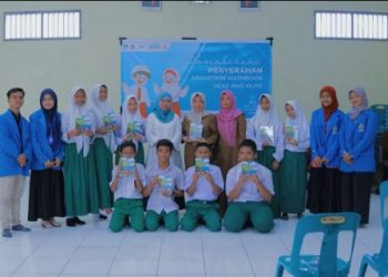 Bantu Anak Penyandang Tuna Rungu-Wicara, Mahasiswa FKIP UMSU Membuat Inovasi Animation Mathbook