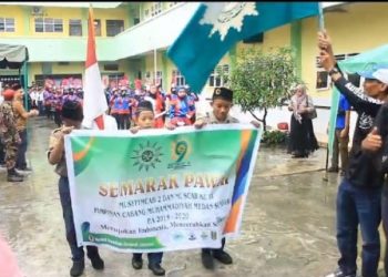 Gelar Semarak Pawai, Musycab Muhammadiyah Medan Sunggal Meriah,