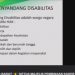 Difabel Memiliki Sejumlah Hak yang Mesti Dipenuhi