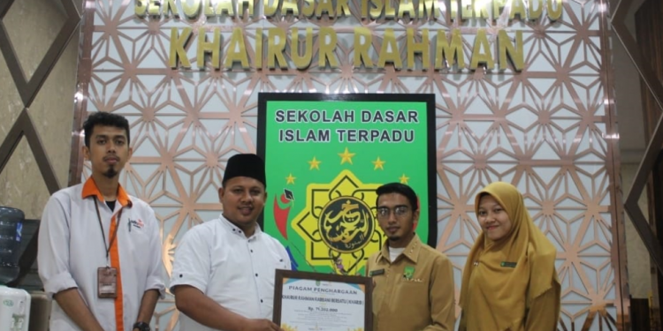 LazisMu Kota Medan Terima Donasi Khairur Rahman Rabbani Bersatu Untuk Palestina