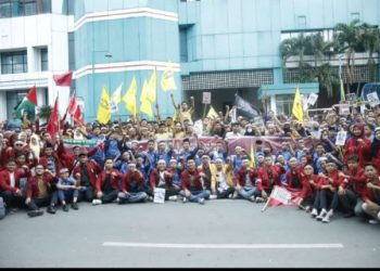Angkatan Muda Muhammadiyah Sumut Protes ke Konsulat Amerika di Medan