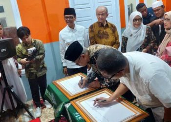 Haedar Nashir Resmikan Asrama Pesantren Putra Al Kautsar di Sumbar
