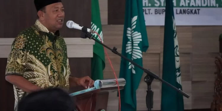 Plt Bupati Langkat Sambut Baik Kegiatan Ideopolitor Muhammadiyah