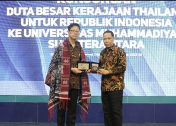 Dubes Kerajaan Thailand Kunjungi UMSU Motivasi Mahasiswa