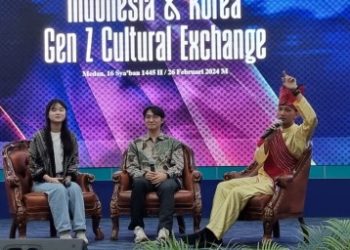 Mahasiswa Pertukaran Asal Korea Antusias Tampil di UMSU