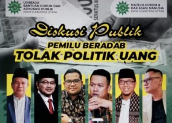 Majelis Hukum dan HAM PWM Sumut Gelar Webinar: Politik Transaksional Menghina Akal Sehat