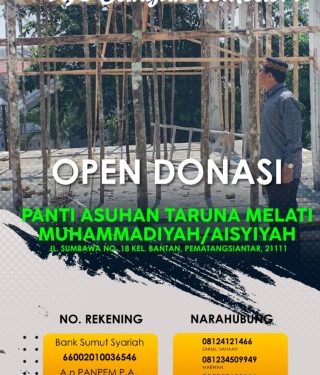 Renovasi Panti Asuhan Taruna Melati Pematang Siantar, Dilanjutkan