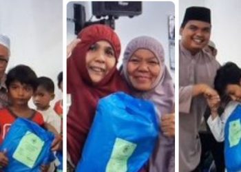 Muhammadiyah Bandar Selamat Berbagi Jelang Idul Fitri