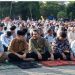 KGPAA Mangkunegoro X Hadiri Salat Idul Fitri Pemuda Muhammadiyah Keprabon