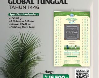 Kalender Hijriah 1446 Terbitan Suara Muhammadiyah Segera Dipasarkan