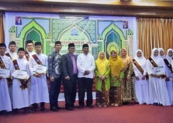 157 Pelajar SMP Muhammadiyah 3 Tanjung Sari Ikuti Wisuda Tahfidz Angkatan ke-III
