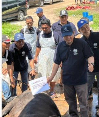 PCIM Malaysia Laksanakan Pemotongan Hewan Qurban