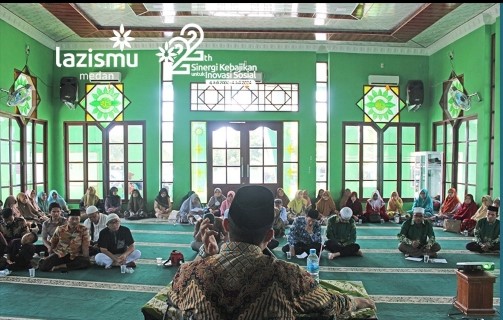 LazisMu Kota Medan Sosialisasikan ZIS di PCM Percut Sei Tuan