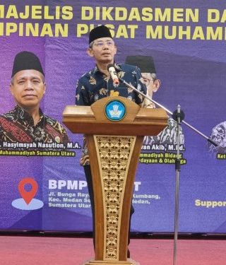 Ketua PP Muhammadiyah Irwan Akib Buka Diksuspala Sumatera Regional II di Medan