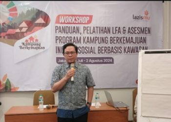 Sejumlah Amil Zakat Lazismu Ikuti Pelatihan  Program Kampung Berkemajuan