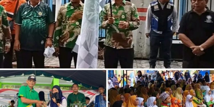 Pawai Ta’aruf Milad ke-112 Muhammadiyah di Labuhan Batu Utara