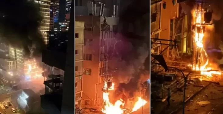 Pusat Israel Kacau Setelah Diserang 170 Rudal Hizbullah