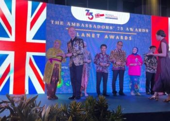 Aktifis Lingkungan Muhammadiyah Terima Planet Award” Kedutaan Besar Inggris