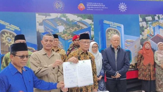 Groundbreaking RS PKU Muhammadiyah UMK Warnai Peringatan Milad dan Tanwir di Kupang
