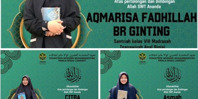 Alhamdulillah, Pesantren Kwalamadu Hasilkan Hafidz dan Hafizhah 30 juz Al Qur’an