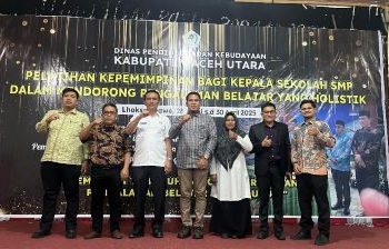 FKIP UMSU Beri Pelatihan Kepemiminan Bagi Kepala Sekolah SMP di Kabupaten Aceh Utara