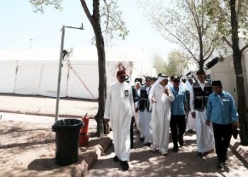 Cek Persiapan Tenda Armuzna, Hilman Latief: Ada Peningkatan Fasilitas