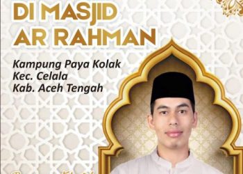 Bardan Sahidi Khatib Idul Adha di Paya Kolak Celala Aceh Tengah