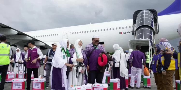 Kloter Pertama  Embarkasi Medan Tiba 12 Juni 2025