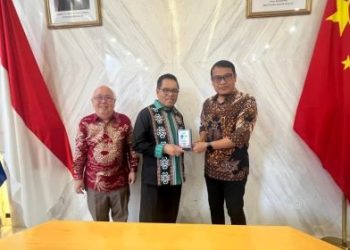 Program Internasionalisasi UMSU ke Tiongkok, WR-3 Rudianto Bertemu Dubes RI di Beijing