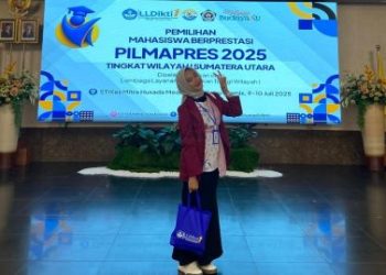 Mahasiswi UMMAS Asahan, Lena Oktavia, Wakili Kampus dalam Ajang Pilmapres LLDIKTI Wilayah I di Kota Medan