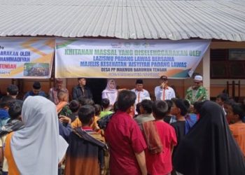 Memajukan Negeri dari Desa, LAZISMU Padang Lawas Tebar Manfaat Lewat Khitanan Massal