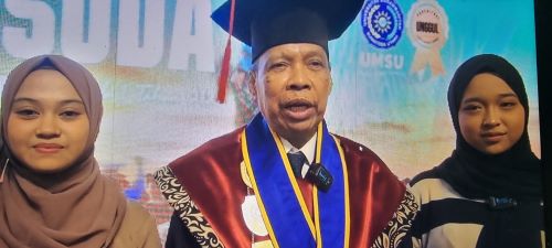 Rektor UMSU Apresiasi Aktris Monolog, Beri Beasiswa Hingga Selesai Kuliah