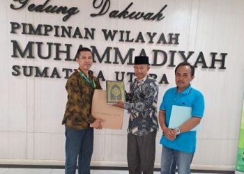 Majlis Pustaka dan Informasi PWM Sumut Kembali Distribusikan Al-Qur’an ke Masjid Taqwa Muhammadiyah Sumut