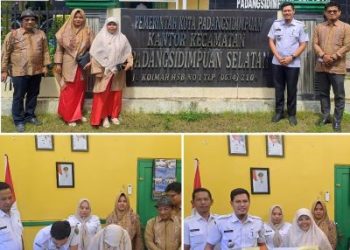 Pelaksanaan PKA Mahasiswa 2025, Prodi AP FISIP UM Tapsel Teken MoA dengan Kecamatan Padangsidimpuan Selatan