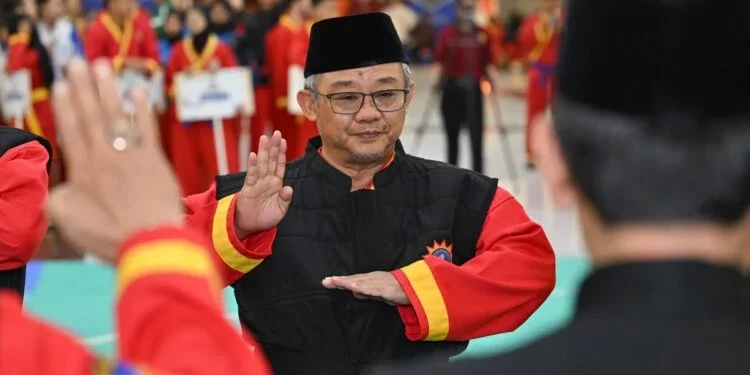 Abdul Mu’ti Dikukuhkan sebagai Pendekar Kehormatan di Kejuaraan Dunia Tapak Suci 2025