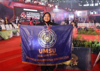 Mahasiswi  UMSU Raih Medali Perak di 3rd International Indonesian Pencak Silat Open Championship 2025