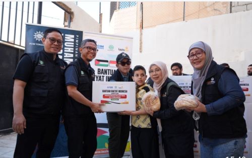 Muhammadiyah Salurkan Bantuan Kemanusiaan untuk Pengungsi Palestina di Yordania