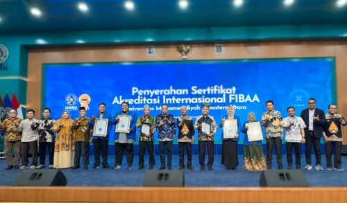Prestasi Terbaik di Tahun 2025, Empat Prodi UMSU Sukses Raih Akreditasi Internasional dari FIBAA