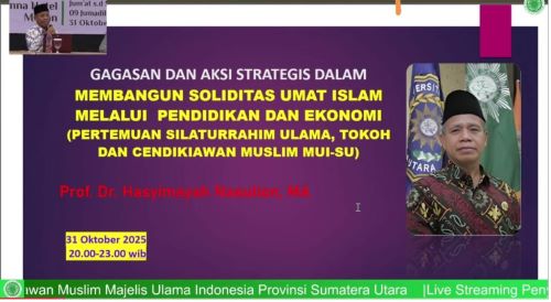 Hasyimsyah Nasution: Pendidikan dan Soliditas Umat Jadi Pilar Peradaban Islam Maju