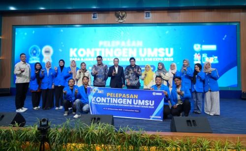 Rektor UMSU Lepas Kontingen PIMNAS ‘Bertarung’ di UNHAS Makasar