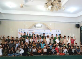 PLN bersama Muhammadiyah Medan Krio Khitan 64 Anak Kurang Mampu