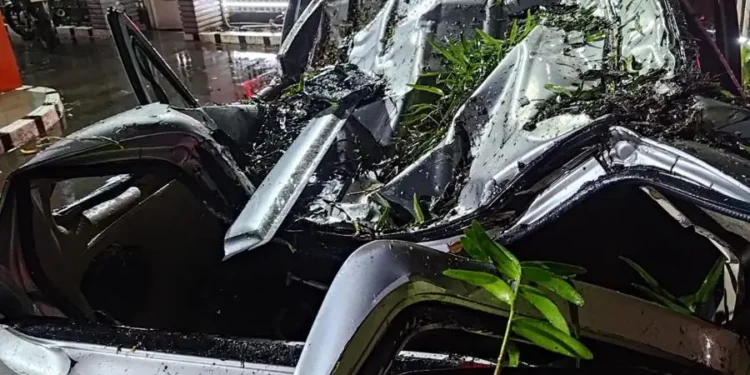 Jumat Malam, Kota Medan Kembali Diguyur Hujan, Sejumlah Titik Alami Banjir